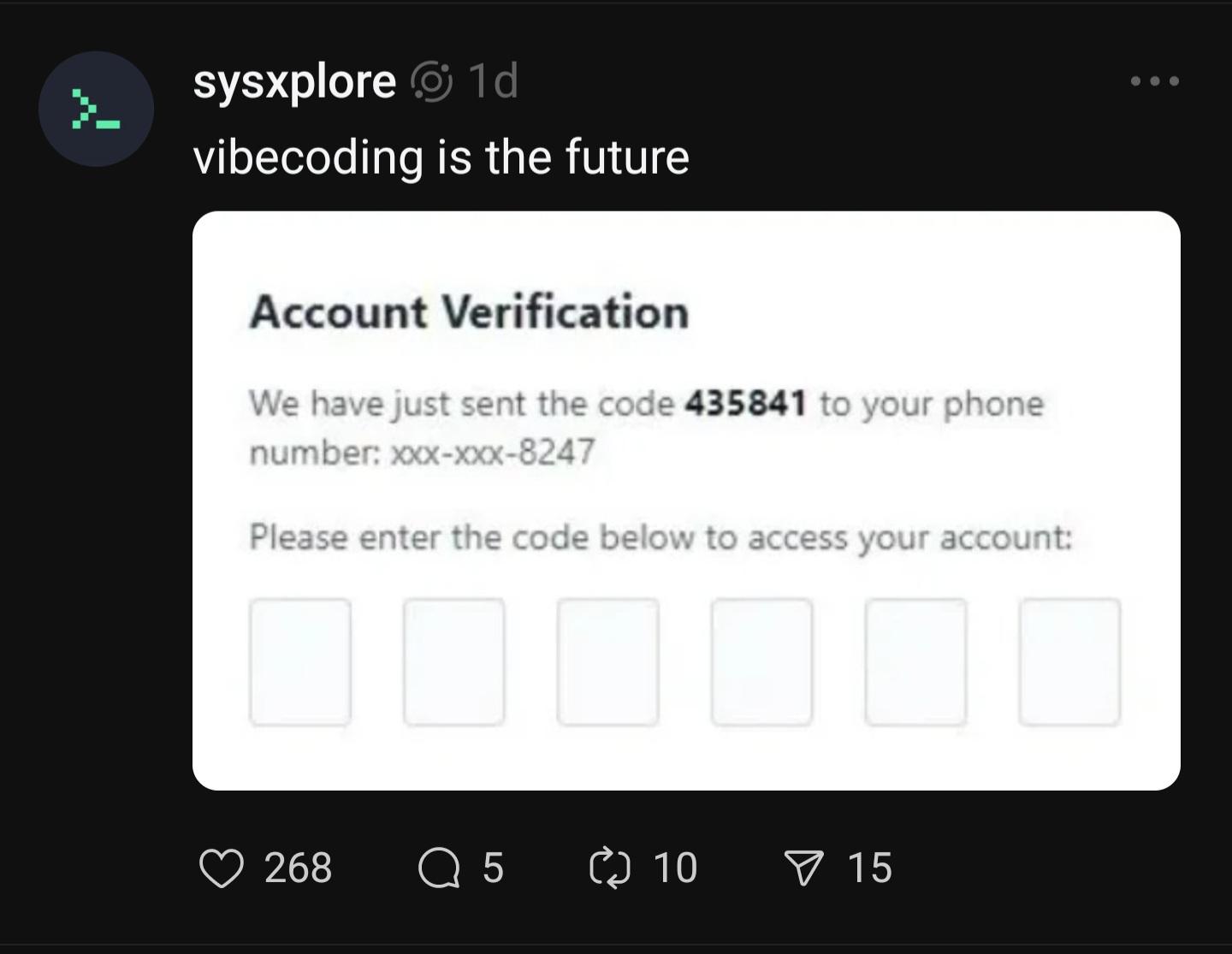 Vibe Coding Is The Future They Said