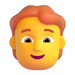 Person: red hair