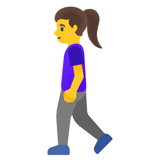 Woman walking
