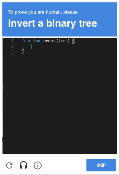 The most difficult captcha