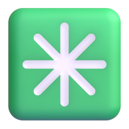 Eight-spoked asterisk