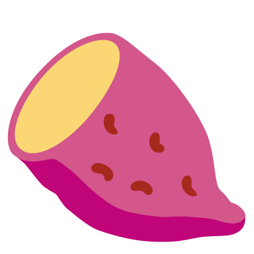 Roasted sweet potato