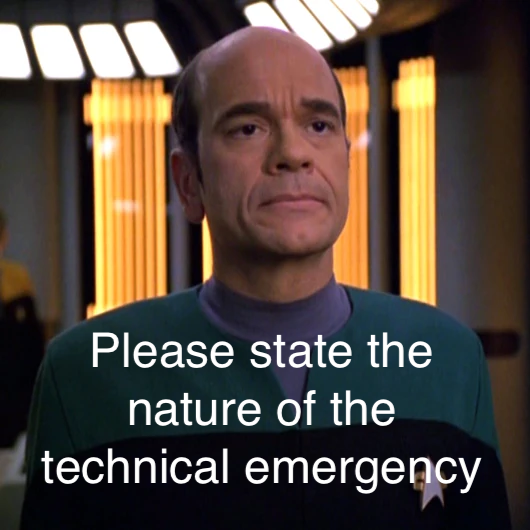 Please State The Nature Of The Technical Emergency