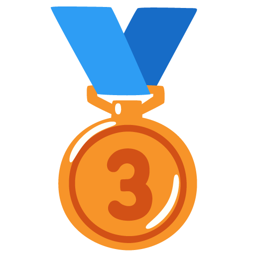 3rd place medal