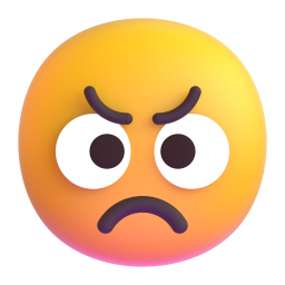 Angry face