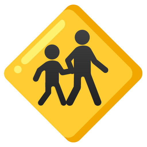Children crossing