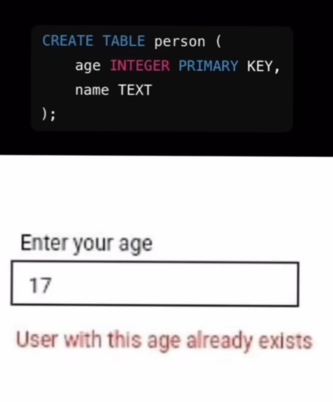 Primary Key Catastrophe