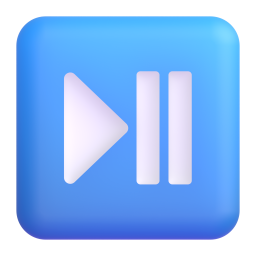 Play or pause button