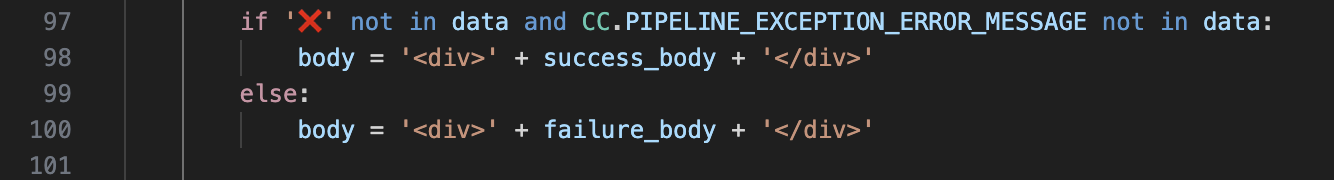 If 'X' Not In Data