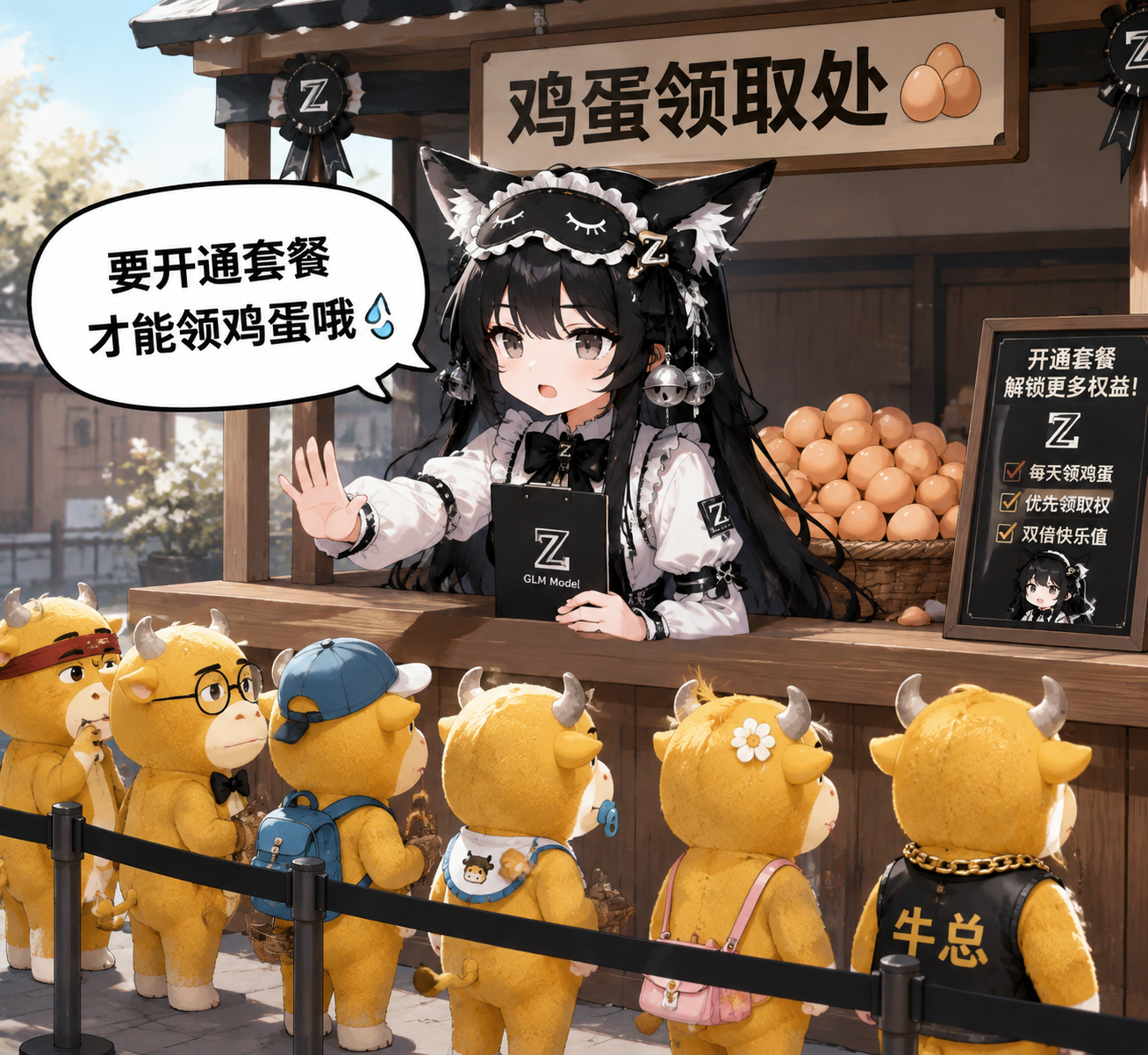 DeepSeek娘表情包