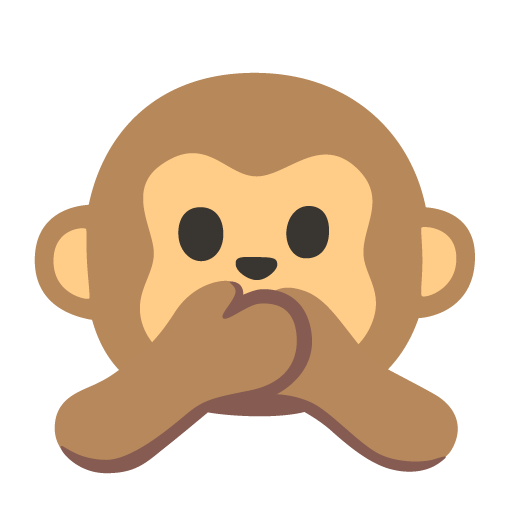 Speak-no-evil monkey