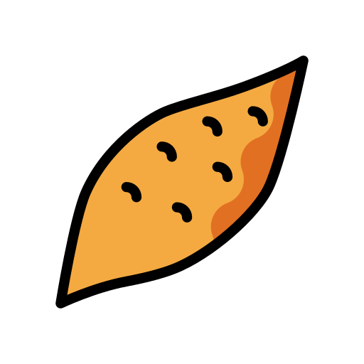Roasted sweet potato