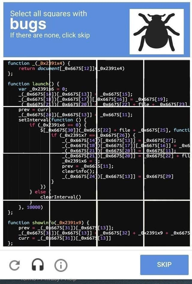 Every Programmer's CAPTCHA Nightmare