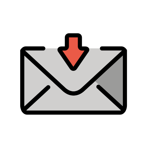 Envelope with arrow