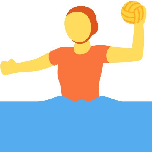 Person playing water polo