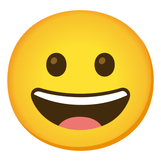Grinning face