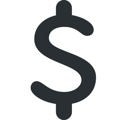 Heavy dollar sign