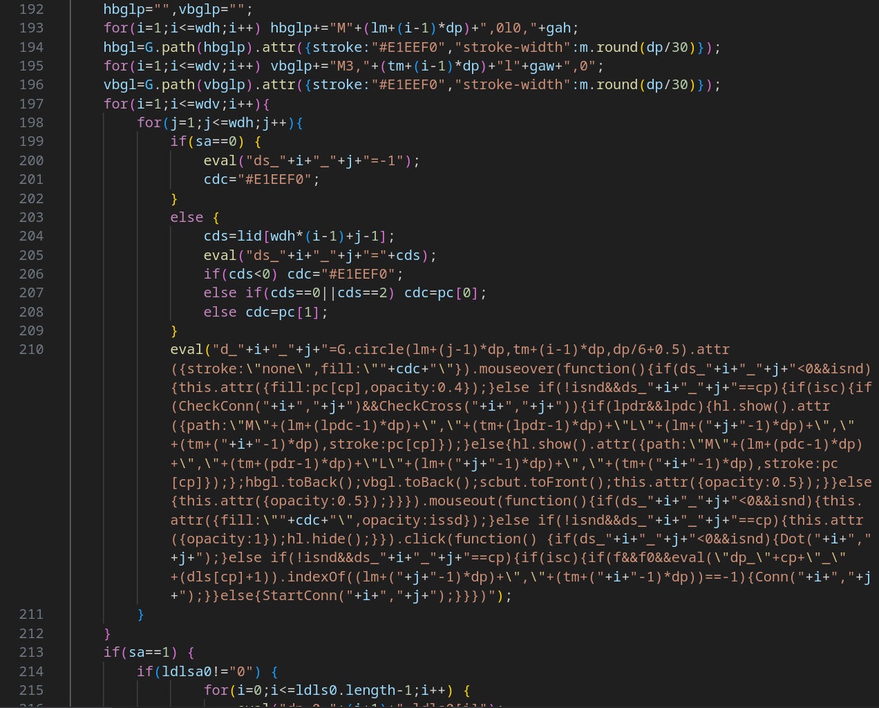 When I Was 12, I Thought My Code Looked "Cooler" With Cryptic Variable Names And Minimal Spacing. The Entire Project Loo