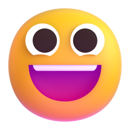 Grinning face