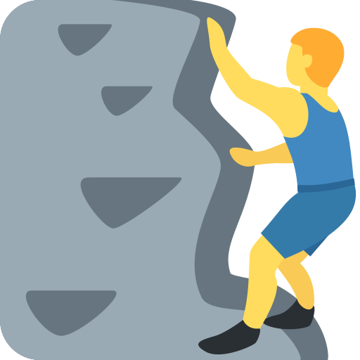 Man climbing