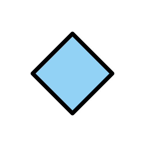 Small blue diamond