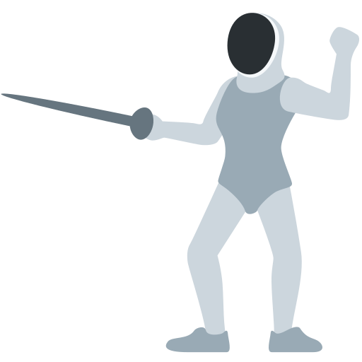 Person fencing