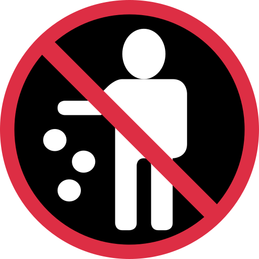 No littering