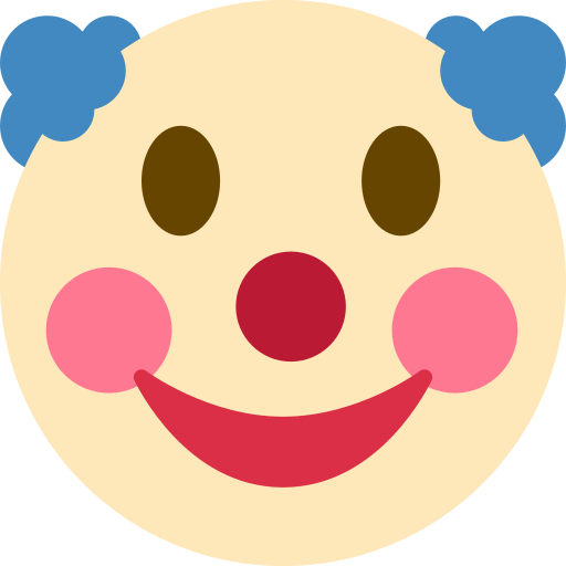Clown face