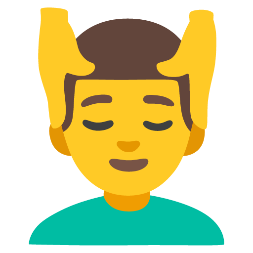 Man getting massage
