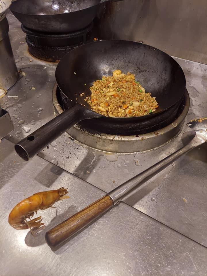 A shrimp fried this rice
