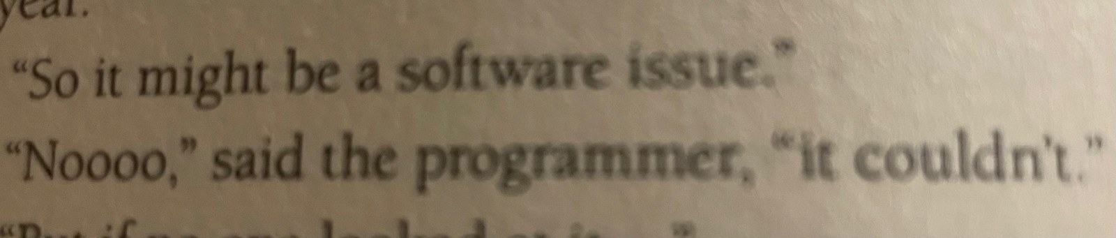 Denial: The First Stage Of Debugging