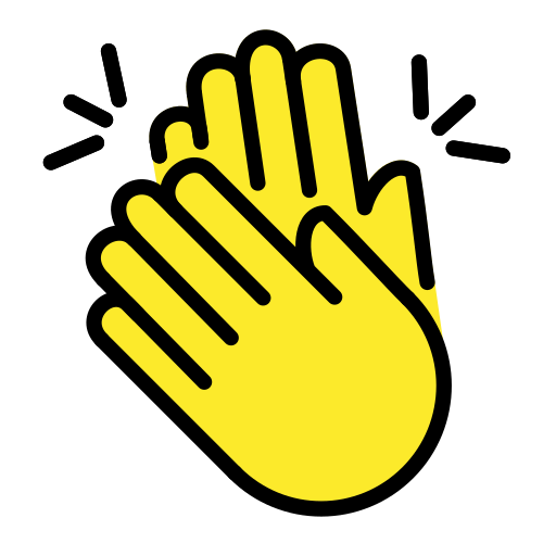 Clapping hands