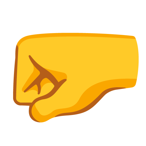 Left-facing fist