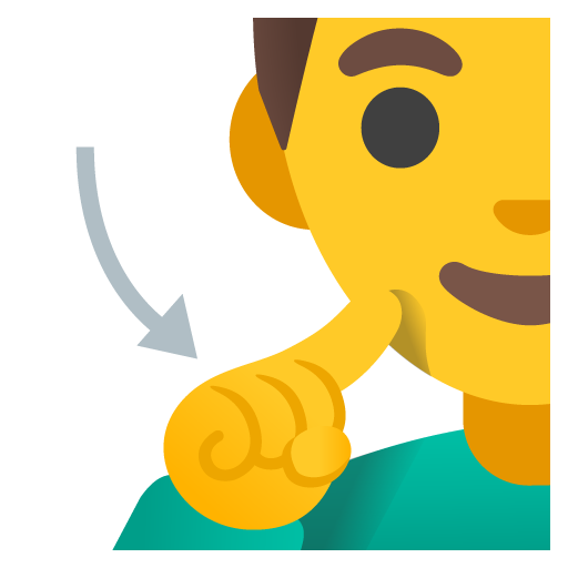 Deaf man