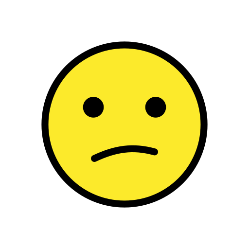 Confused face