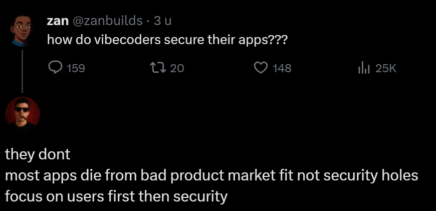 Security Is Not Important