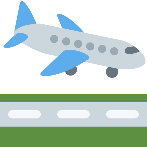Airplane arrival