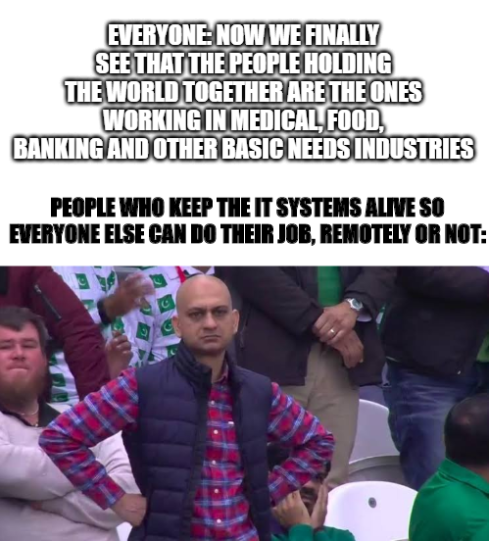 Try doing anything while your banking system doesn't work, Karen