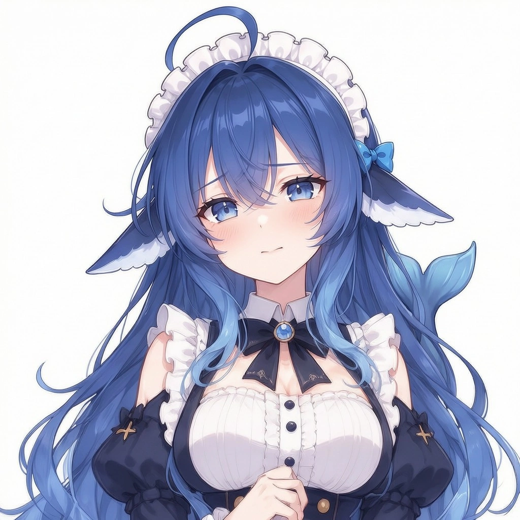 鲸鱼娘二创素材扩展包 · C