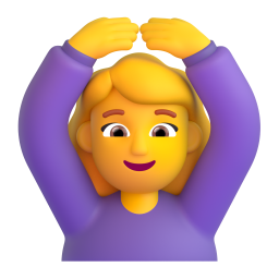 Woman gesturing OK