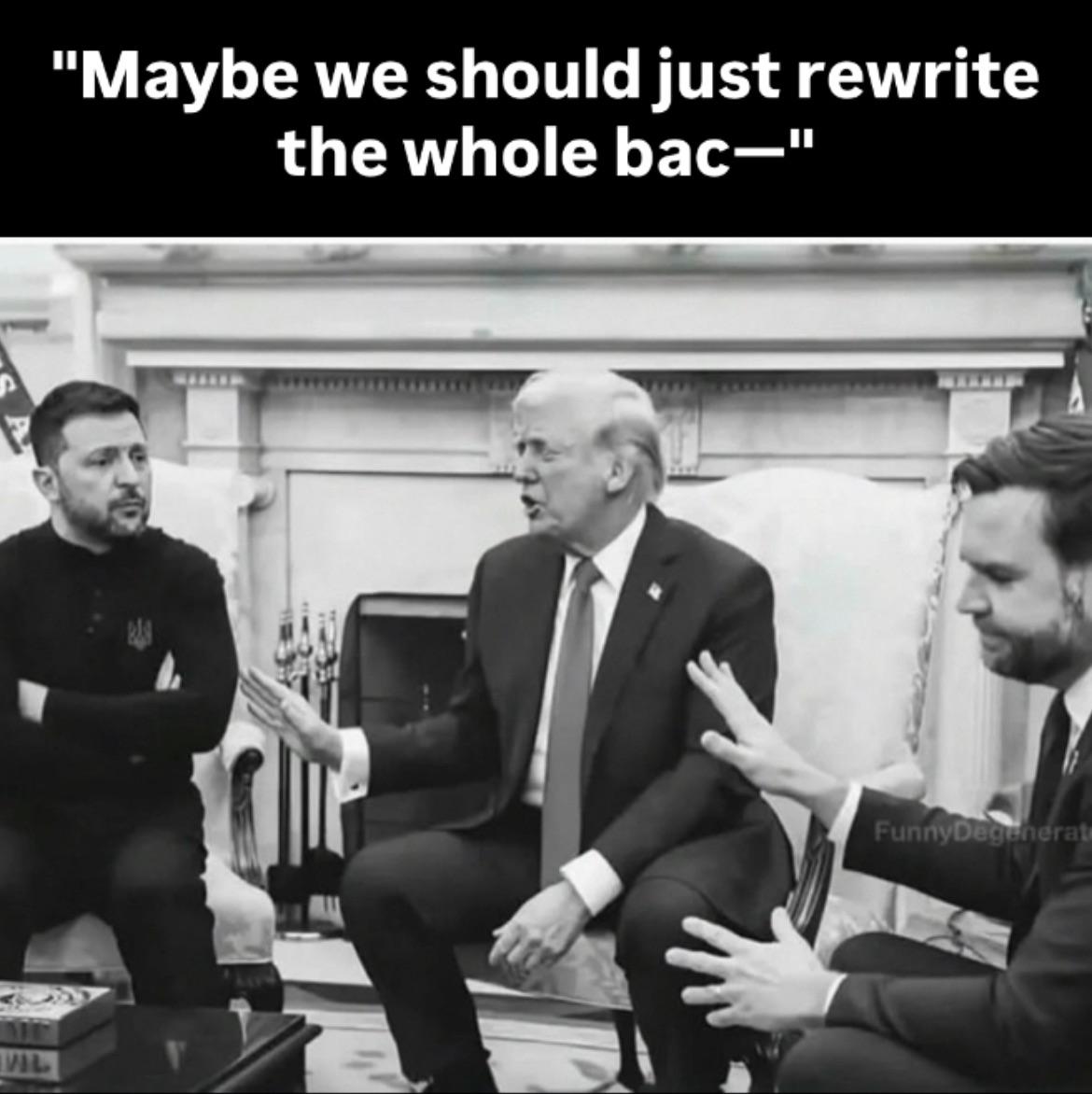 Sure That Will Fix Everything