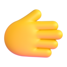 Rightwards hand