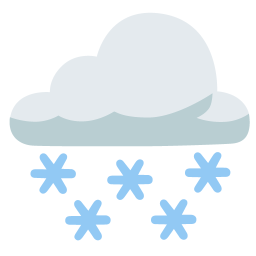 Cloud with snow