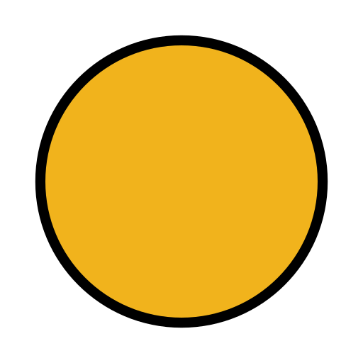 Orange circle