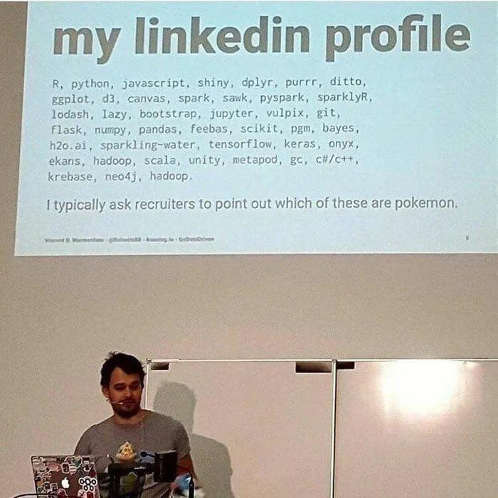 Gotta List 'Em All: The LinkedIn Pokédex