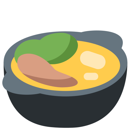 Pot of food
