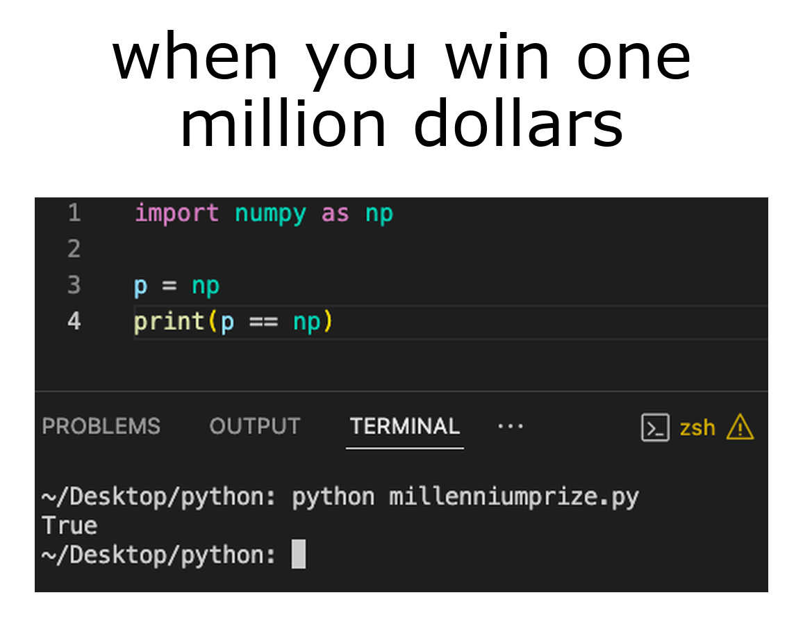 Check Please: Million Dollar Python Equality