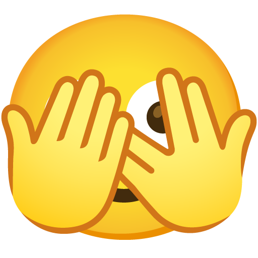 Face with peeking eye