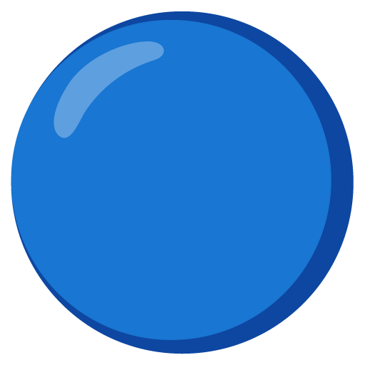 Blue circle