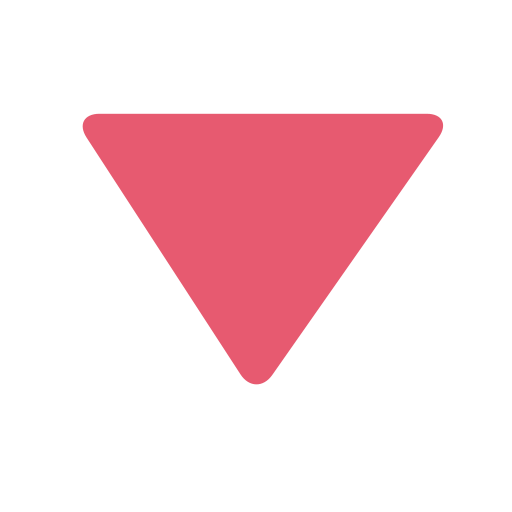 Red triangle pointed down